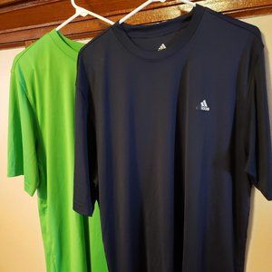 Set of 2 Adidas Climalite Shirts